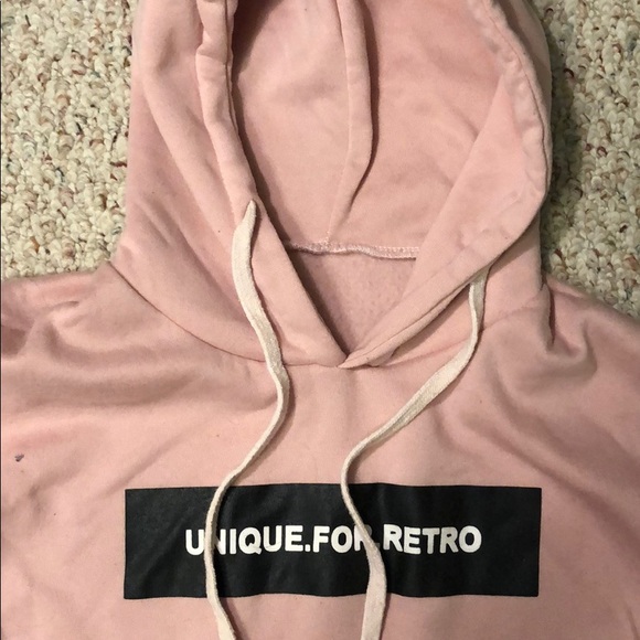 Pink Retro Sweatshirt / Hoodie - Picture 2 of 2